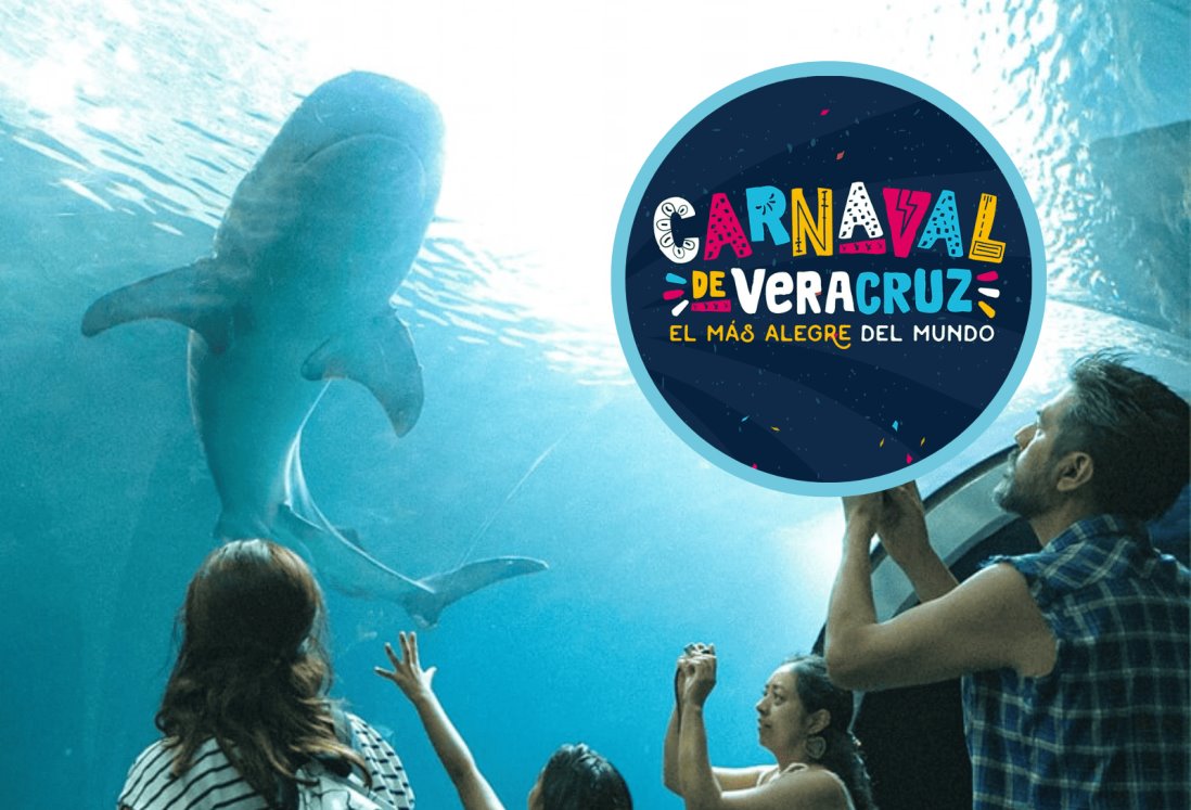 Acuario modifica horarios por Carnaval de Veracruz 2023