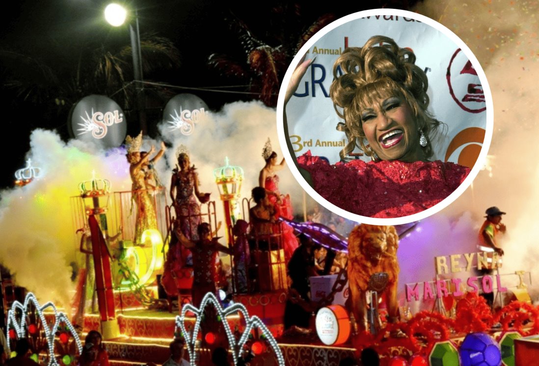 El día que Celia Cruz puso a bailar a todo el Carnaval de Veracruz; estas canciones cantó