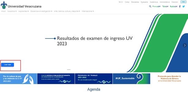 ¡Atento! Ya están disponibles los resultados del examen de la UV; así puedes consultarlos