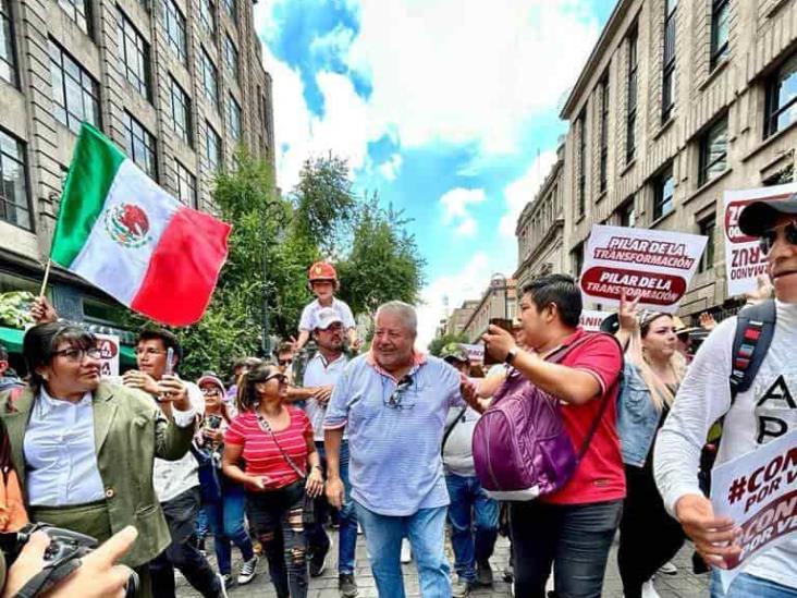 Veracruz, presente en la celebración del aniversario de elección de AMLO presidente