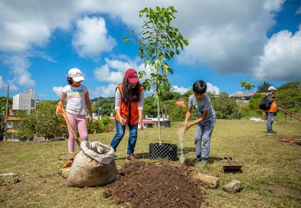 Realizan jornada comunitaria para rescatar áreas verdes de Xalapa