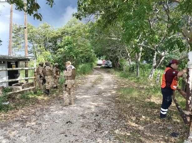 Incendio en cercanías de carretera Cárdenas-Coatzacoalcos arrasa con más de 5 hectáreas