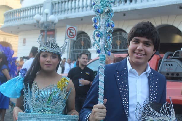 Reyes del Carnaval de Veracruz 2023 vivieron velada majestuosa de coronación
