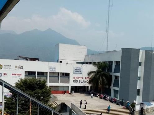 Hospital Regional de Río Blanco reporta problemas por falta de agua