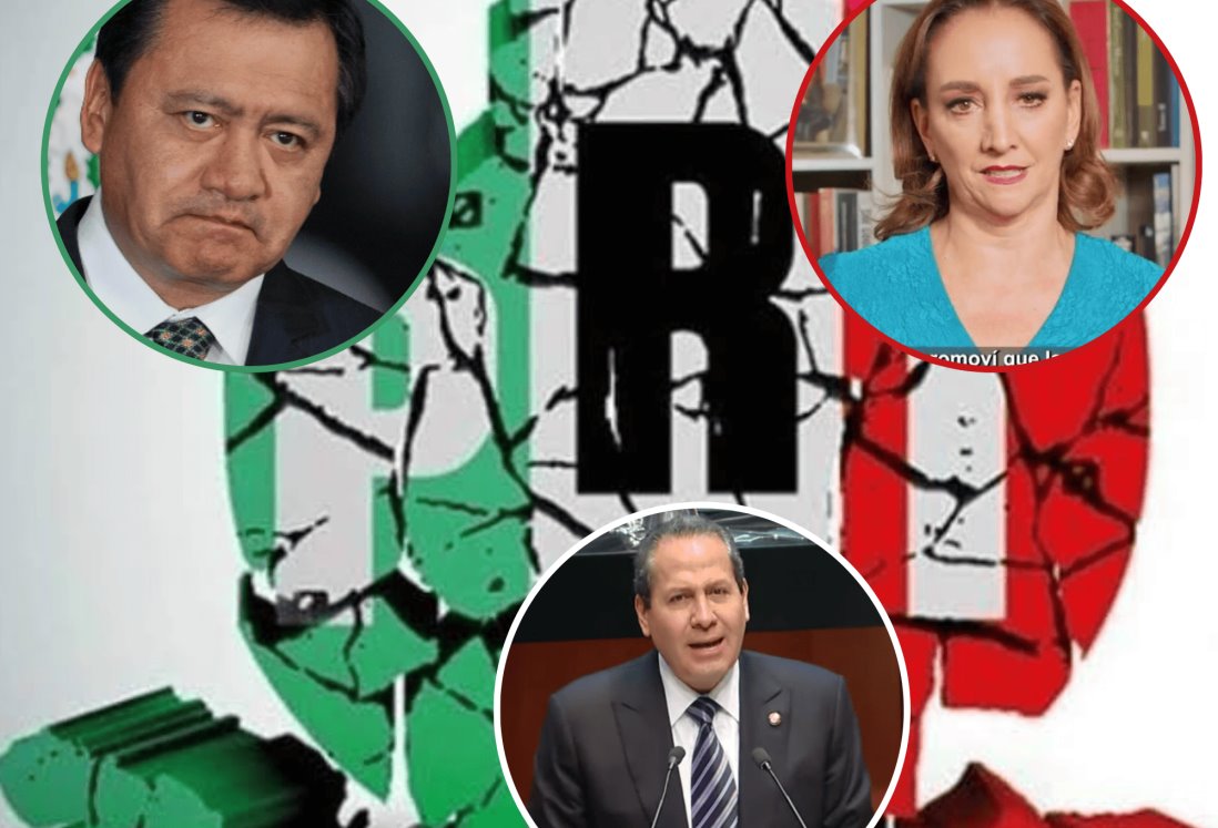 Osorio Chong, Ruiz Massieu y Eruviel Ávila renuncian al PRI