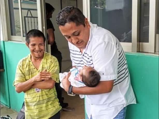 Paty y José, pareja muy querida registran a su primer bebé en Paso del Macho