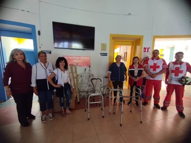 Apoya Cruz Roja Orizaba al CRIO y pacientes en hospitales