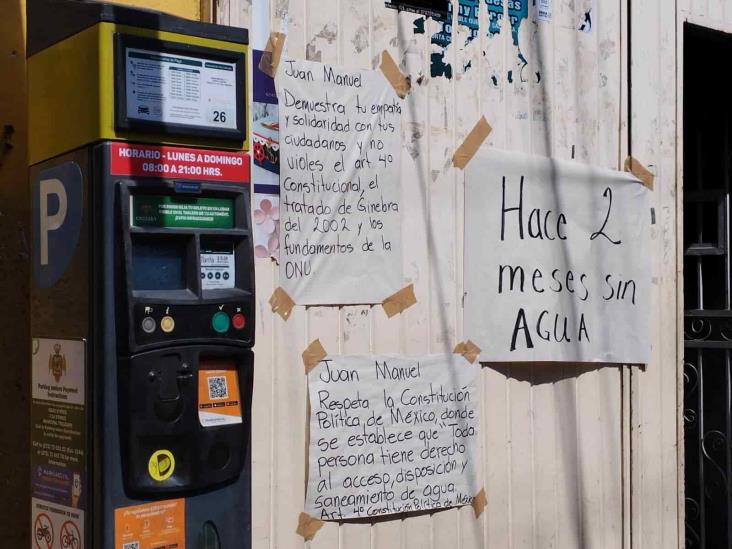 Sin agua por más de 2 meses, más de 100 familias en Orizaba; bloquean calle (+Video)