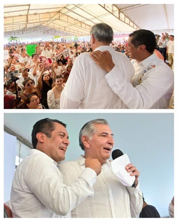 “Sergio es el bueno para Veracruz”, reitera Adán Augusto en Tuxpan