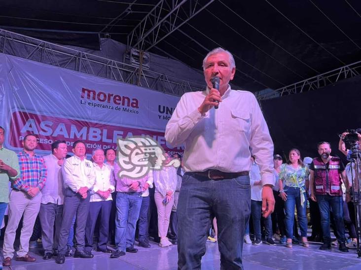 Garantiza Adán Augusto abasto de agua en Veracruz, en particular en Xalapa (+Video)