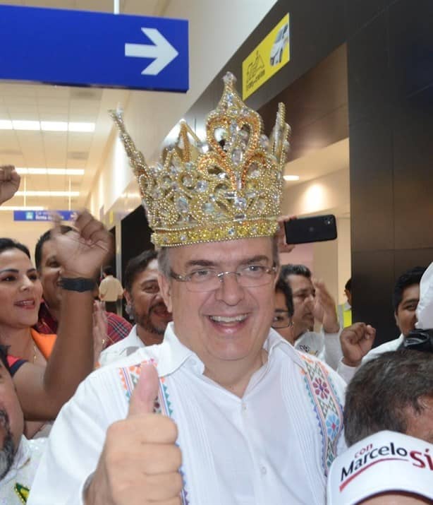 Oposición, destinada a la derrota en 2024, sostiene Marcelo Ebrard en Veracruz (+Video)