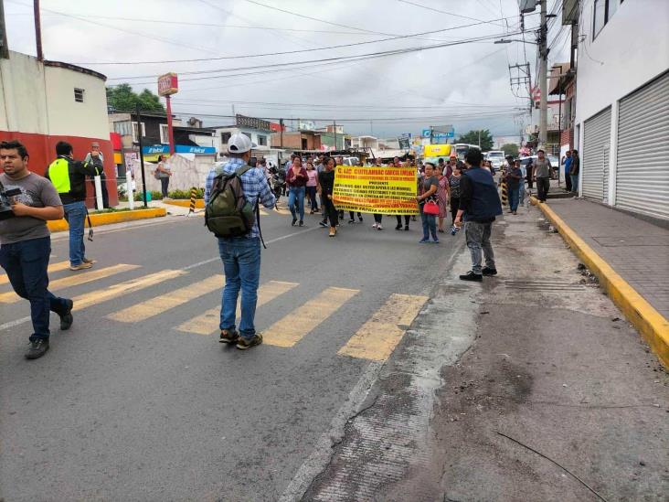 Comerciantes de Las Trancas protestan nuevamente por cierres viales