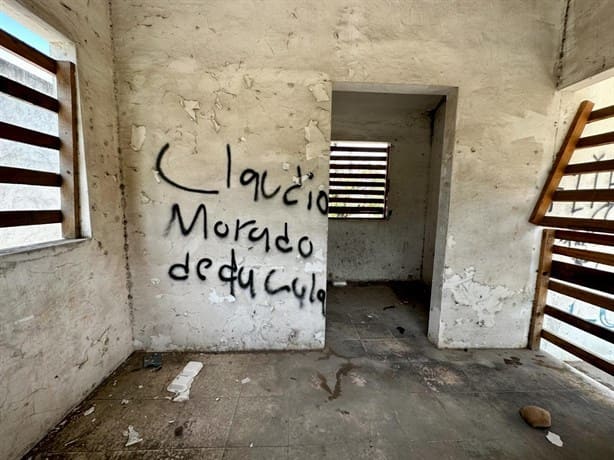 Casetas de policías abandonadas en Veracruz, un riesgo para transeúntes