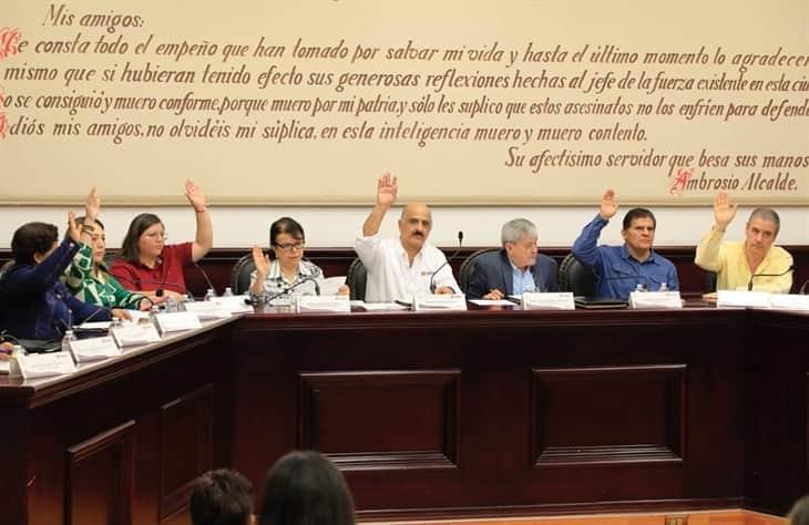 En Xalapa, aprueban modificaciones a presupuesto para obras