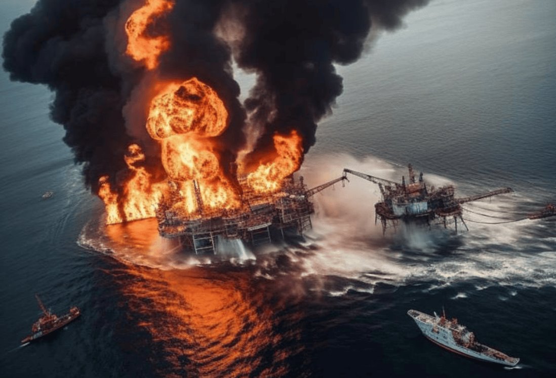 Explosión en plataforma de Pemex dejo pérdidas de más de 400 mil barriles de petróleo