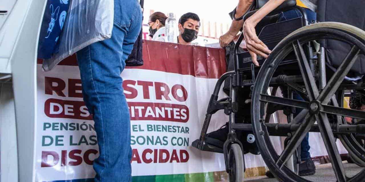 Amplían registro para la pensión de personas con discapacidad en Veracruz