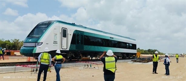 Llega primer vagón del Tren Maya a Quintana Roo | VIDEO