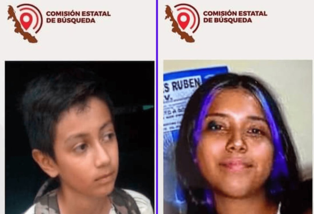 Desaparecen dos menores en Boca del Río y Emiliano Zapata