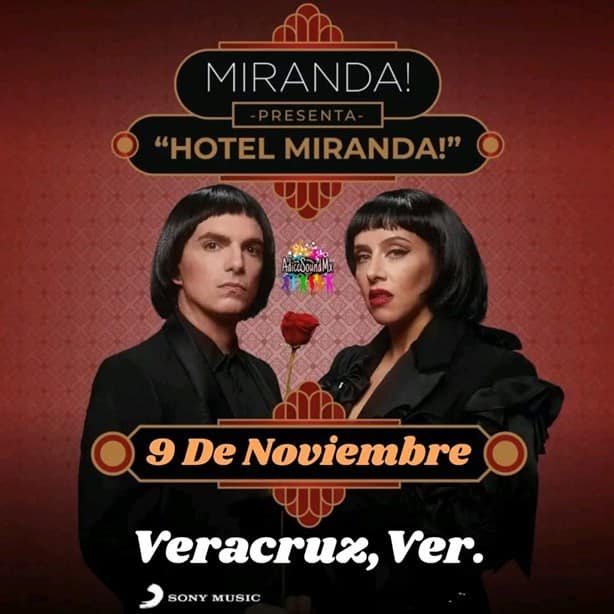 Miranda en Veracruz; dónde y cuándo verlos
