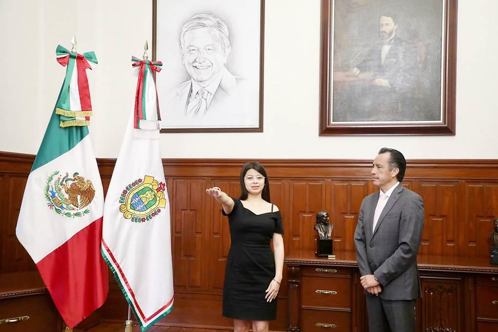 Dorheny García quiere sustituir a su hermano Cuitláhuac García