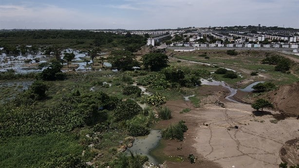 Río Medio, al borde de la extinción por relleno y construcción de vivienda en Veracruz