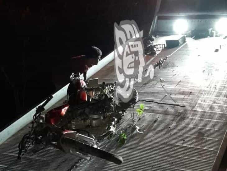 Muere motociclista en terracería de Tepetlán