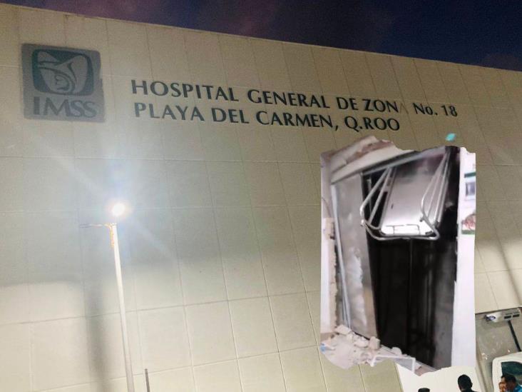 Menor muere prensada en elevador del IMSS Playa del Carmen (+Video)