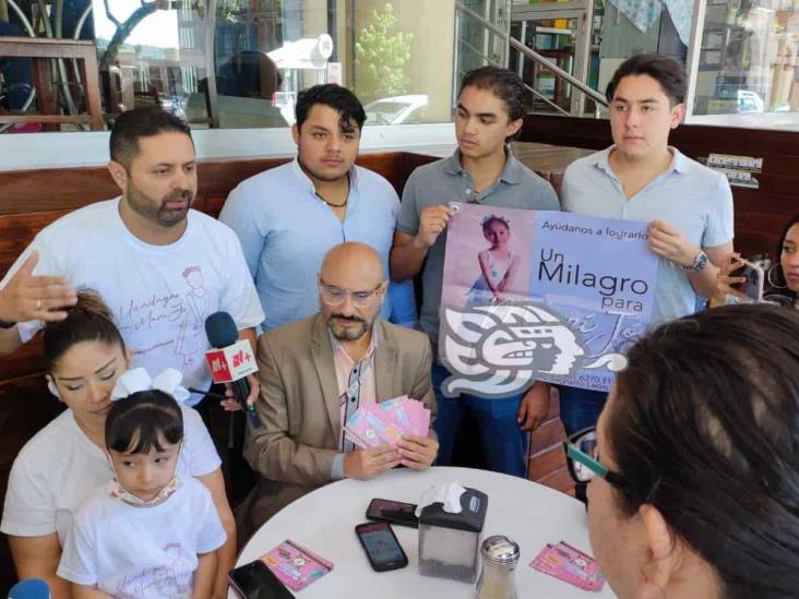 Niña xalapeña necesita millonario milagro; habrá festival a beneficio