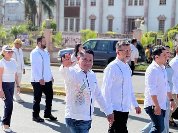 Así celebraron el 90 aniversario de la ciudad de Camerino Z. Mendoza