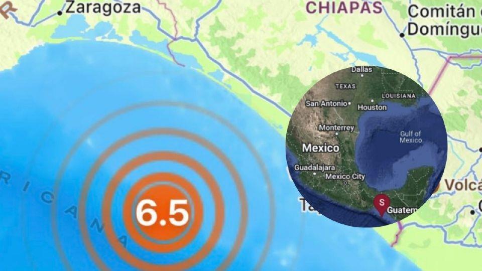 Sismo de magnitud 6.5 sacude a Chiapas y al sur de México