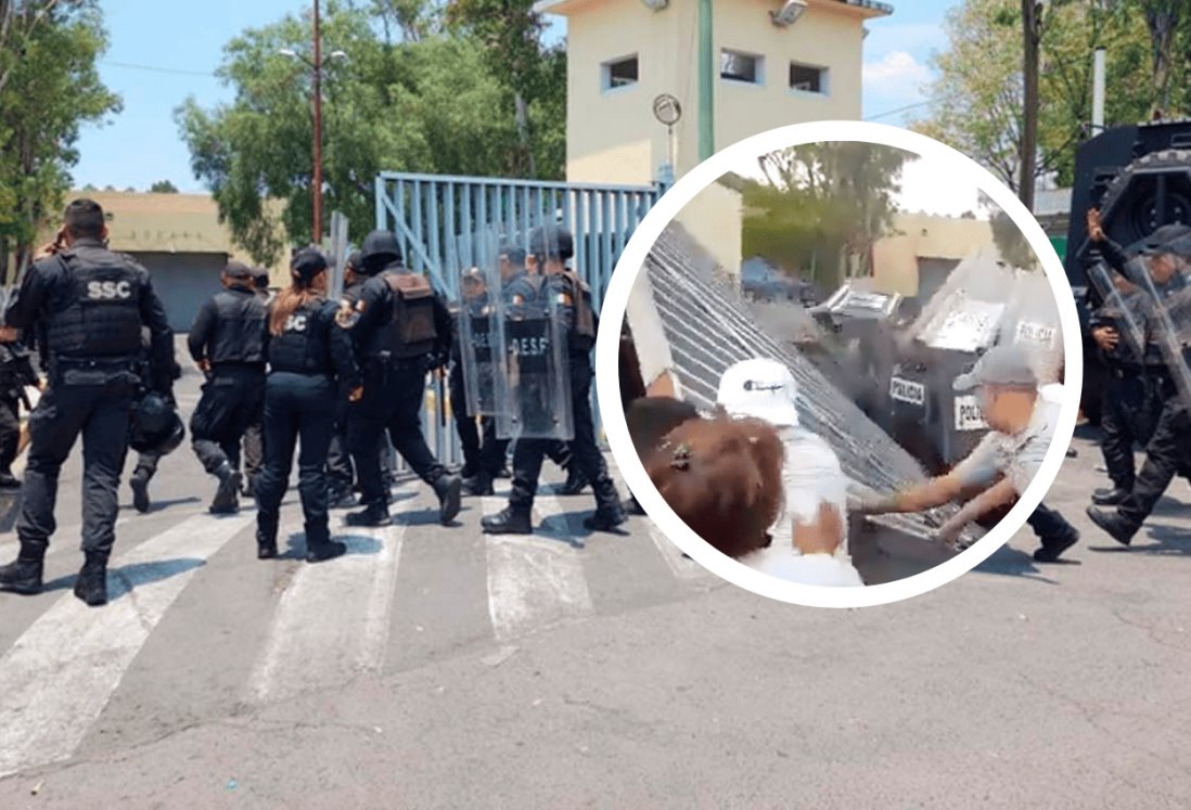 Riña en Reclusorio Oriente deja 8 heridos; familiares derribaron puerta