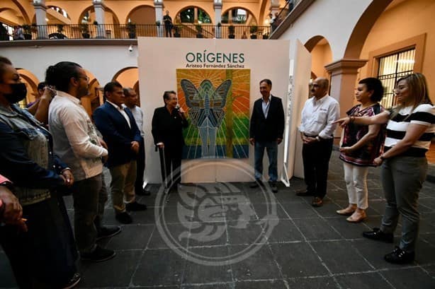 Inauguran exposición de Aristeo Fernández en Palacio Municipal de Xalapa