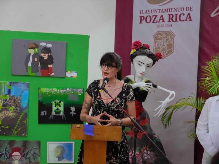El arte florece en Poza Rica:  exposición busca descentralizar el talento