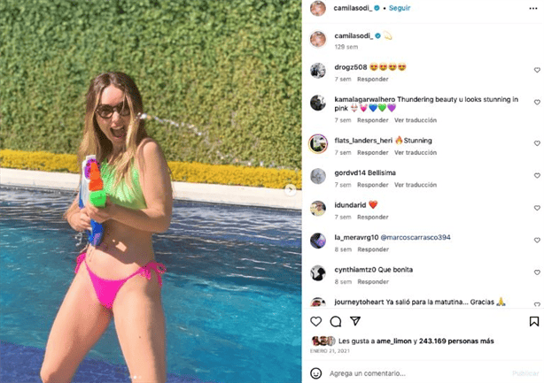 Camila Sodi enciende las redes con sus looks para el calor