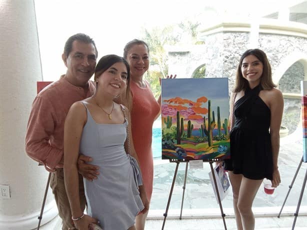 Alumnos del Taller de Pintura ‘Creando Artistas’ realizan exposición colectiva