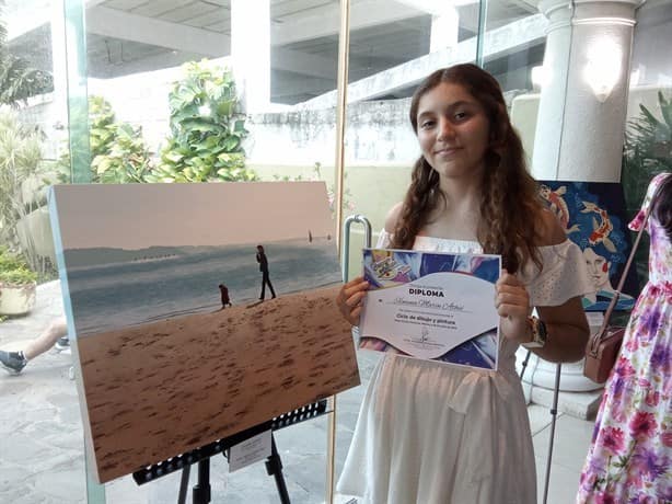 Alumnos del Taller de Pintura ‘Creando Artistas’ realizan exposición colectiva