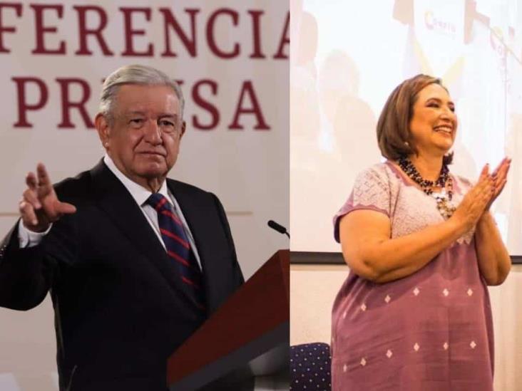 Niega AMLO estar “levantando” a  Xóchitl Gálvez