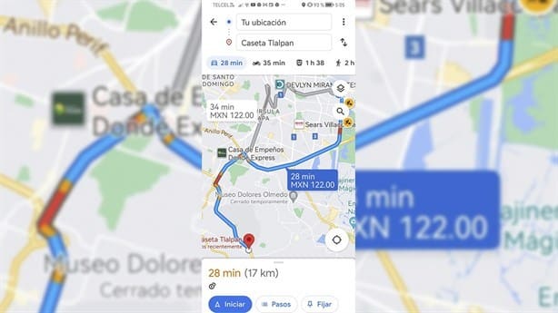 Google Maps te revela costos de casetas; planifica tu viaje