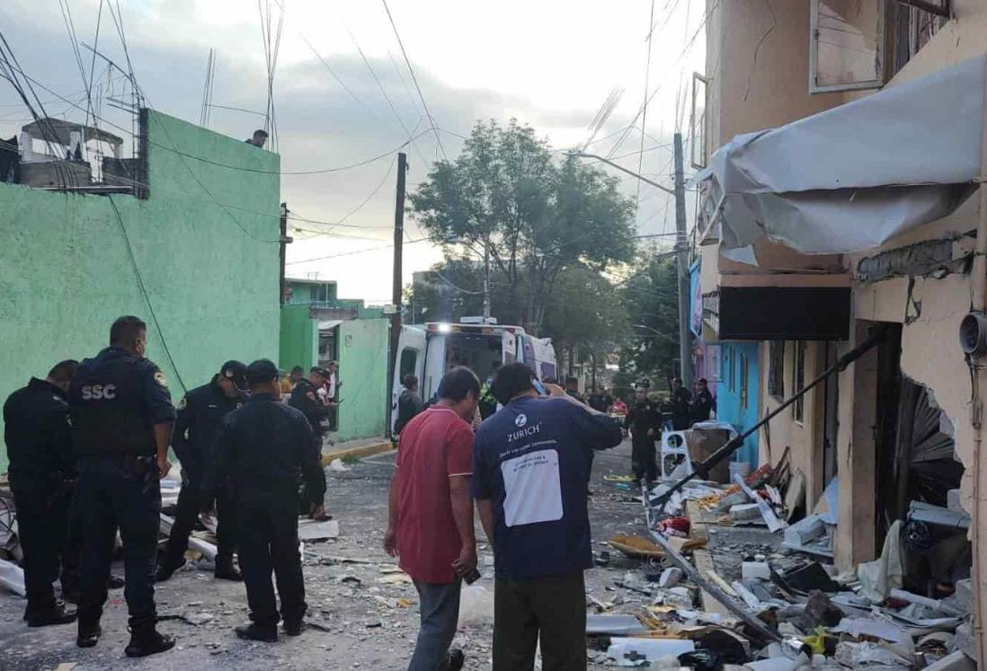 Muere mujer en explosión de vivienda en Álvaro Obregón, CDMX