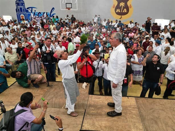 AMLO ha apoyado a Yucatán como a ningún otro estado, asegura Adán Augusto