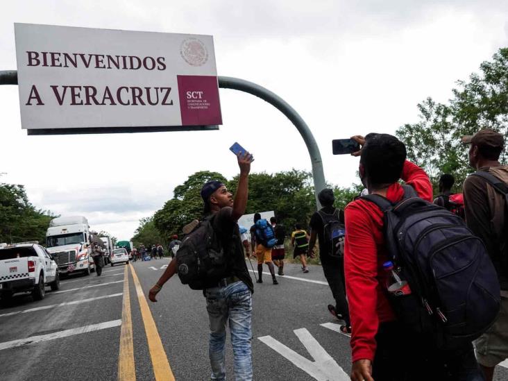Los invisibles del camino: migrantes,  con hambre de futuro a su paso por Veracruz