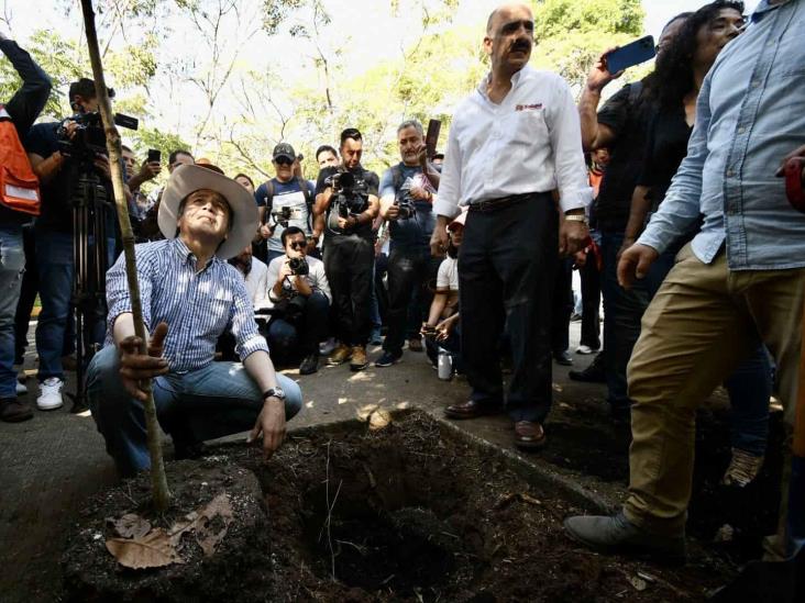 Cuitláhuac defiende ‘masacre ambiental de Ahued y arremete contra prensa