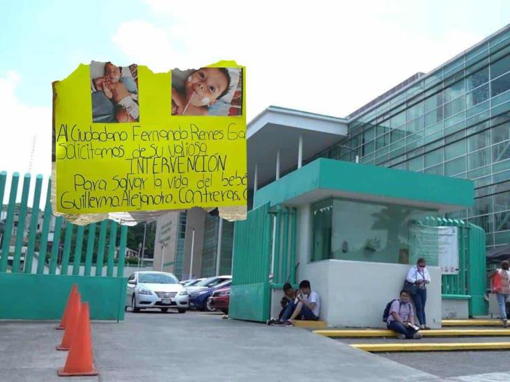 Responde IMSS a familiares de Memo, bebé con atrofia muscular en Poza Rica