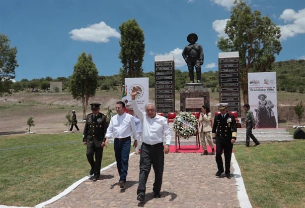 Preside AMLO 100 Aniversario Luctuoso de Francisco Villa