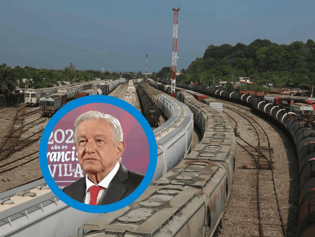 Tren de pasajeros Coatzacoalcos-Salina Cruz estará listo este año: AMLO