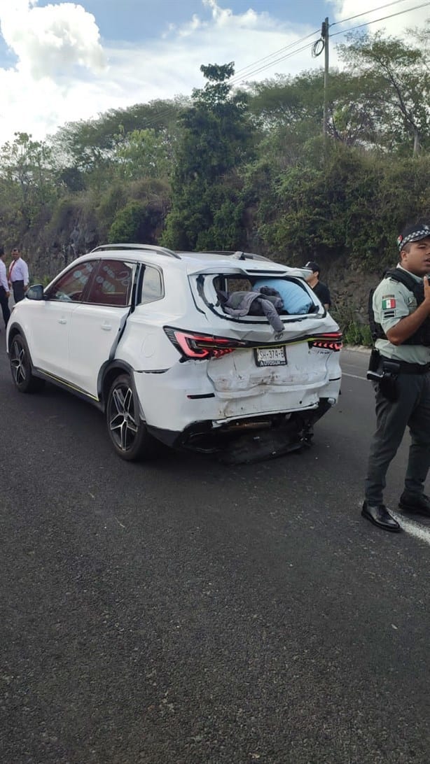 Otro choque en Corral Falso deja 2 personas lesionadas