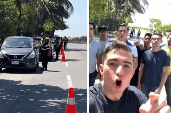 RuAbogado retira retén de Tránsito en Veracruz: “Están violando la Ley”, señala | VIDEO
