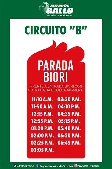 Se pone en función el servicio de autobuses turísticos Gallo: en Orizaba