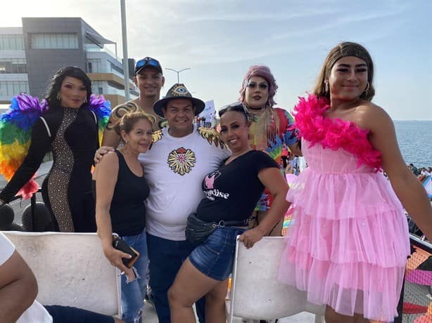 La Comunidad, aliados y asociaciones civiles integraron la XII Marcha LGBTQ+ Veracruz-Boca del Río 2023