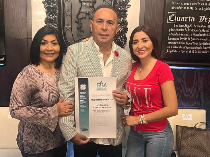 Tomás Mundo Arriasa reciben reconocimiento en el Día del Abogado
